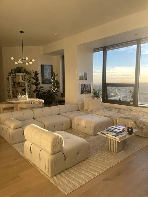Luxury Highrise Condo Downtown La Los Ángeles Exterior foto